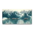 Home Decoration Beautiful Landscape Chinese Ink Painting Mountain Wall Art